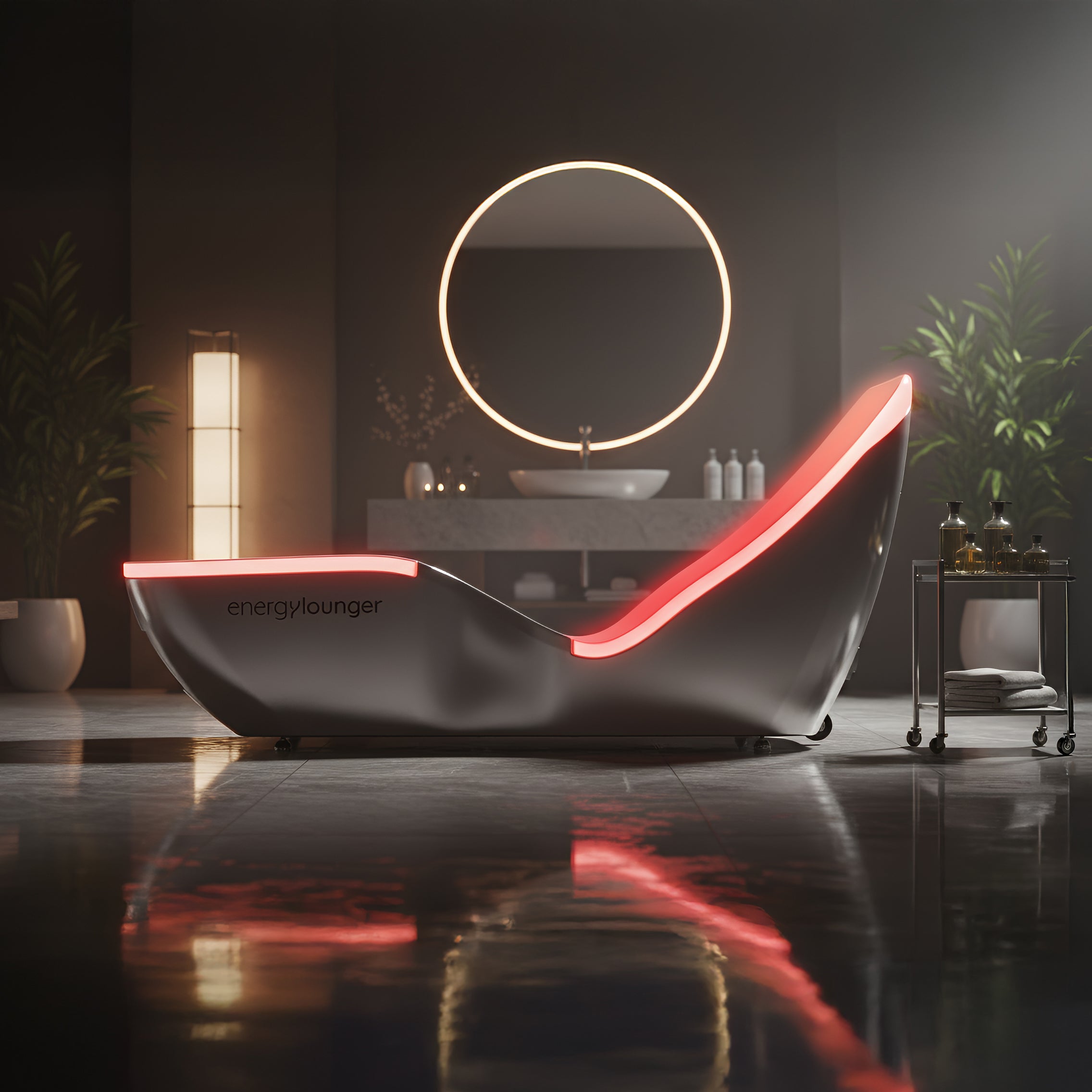 EnergyLounger — Red Light Therapy Lounge + FREE Blanket + 2-Hour Expert Consultation with Barry Warrington