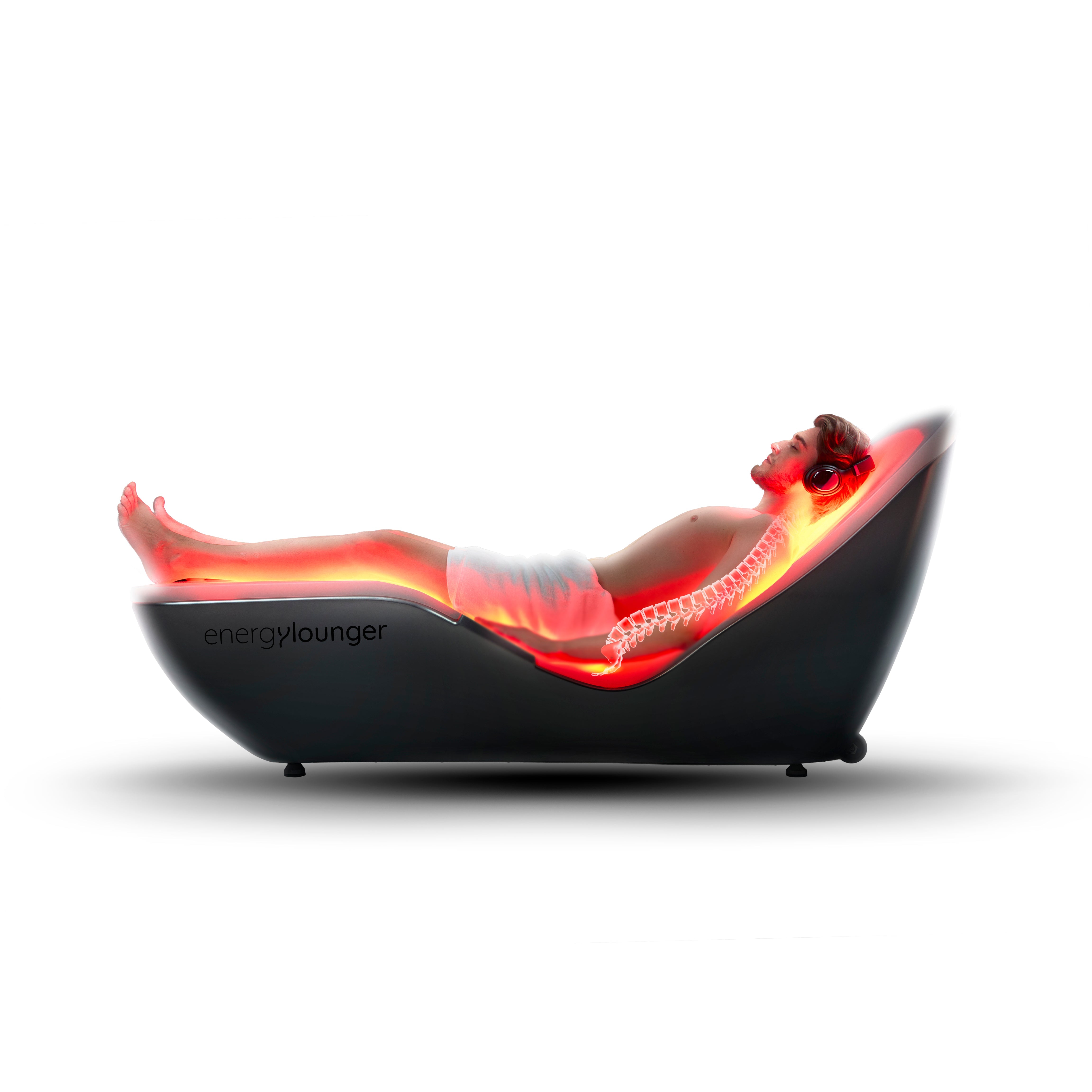 EnergyLounger — Red Light Therapy Lounge + FREE Blanket + 2-Hour Expert Consultation with Barry Warrington