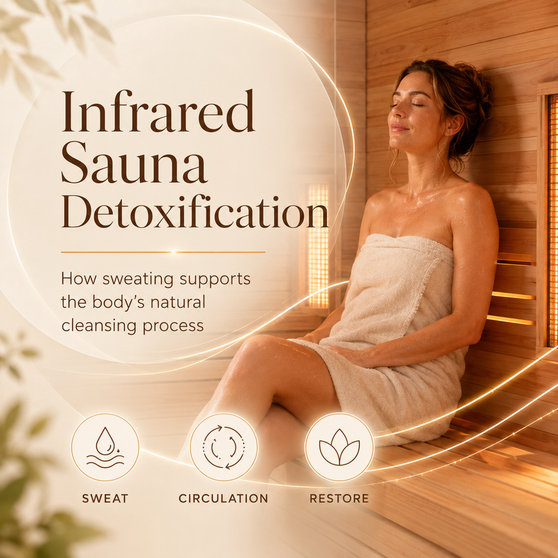 Detoxification and Infrared Saunas: How Sweating Supports the Body’s Natural Cleansing Process